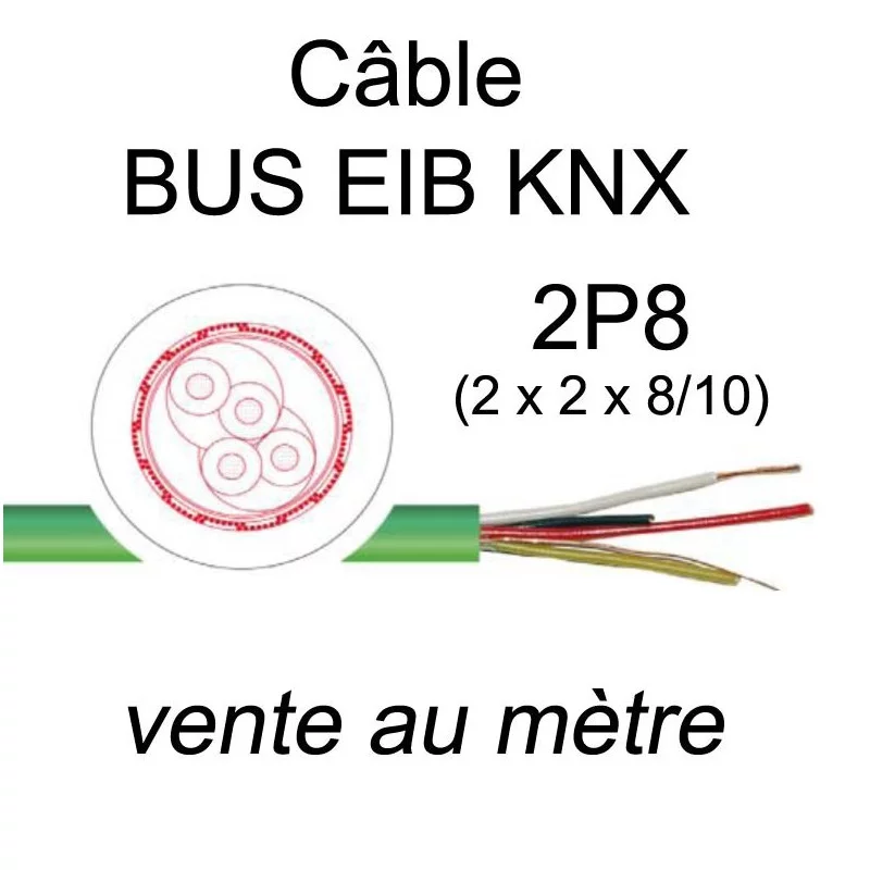 Câble bus EIB KNX