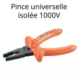 pince universelle orange isolée 1000V