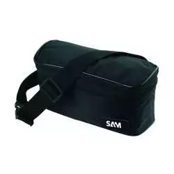 sacoche de rangement en tissu noir et de marque SAM Outillage pour outils isolés 1000V