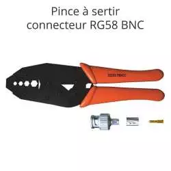 pince à sertir pour connecteur bnc RG58