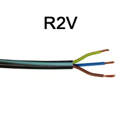 câble électrique cuivre U1000 R2V 3G2.5mm2