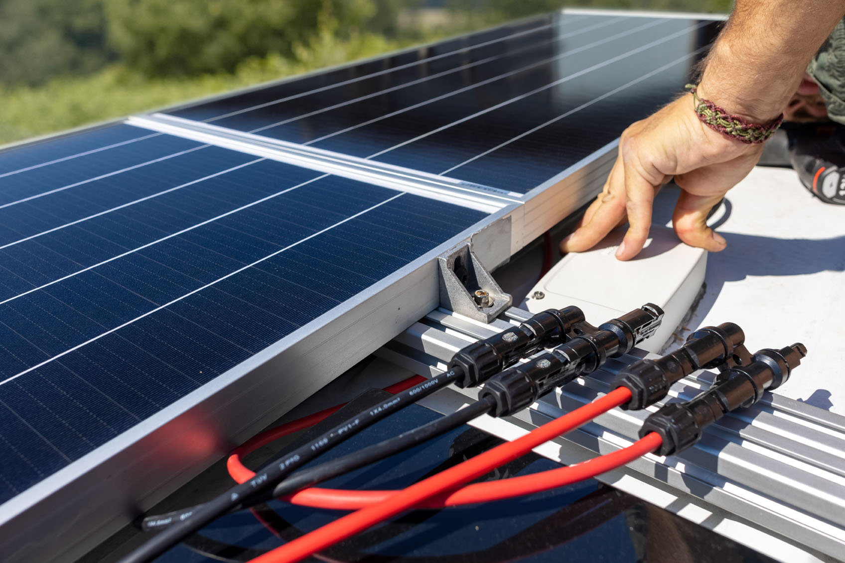 Câble solaire rouge 4 ou 6 mm² vendu au mètre - instal photovoltaïque